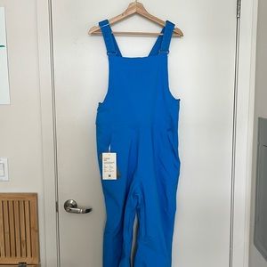 NWT Halfdays Carson Bib Pant - Blue Bird